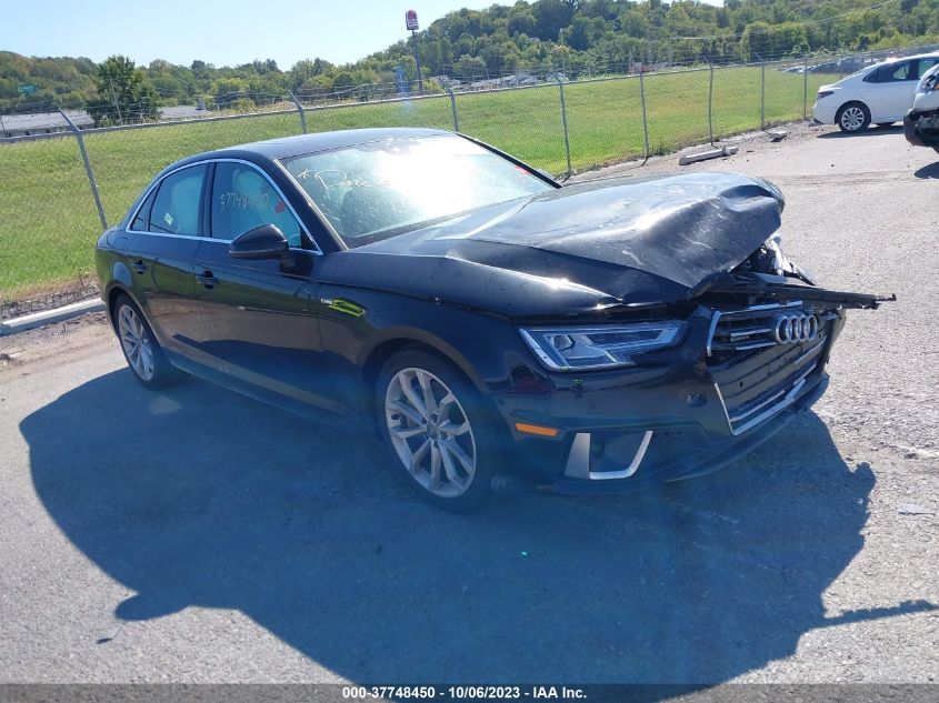 WAUENAF40KN019609 2019 AUDI A4 - Image 1