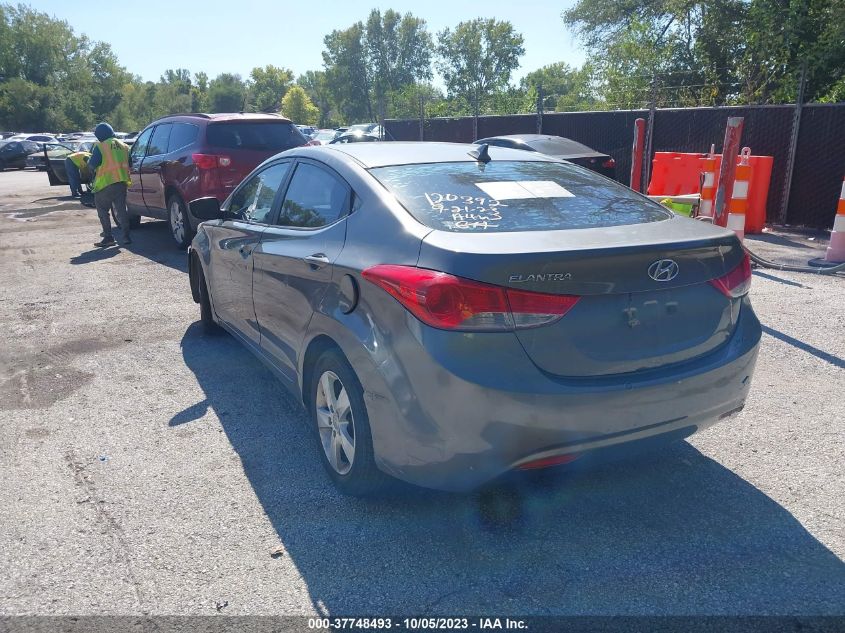 2013 HYUNDAI ELANTRA GLS - 5NPDH4AE2DH373206