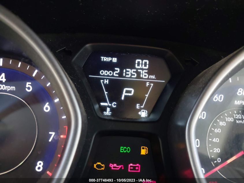 2013 HYUNDAI ELANTRA GLS - 5NPDH4AE2DH373206
