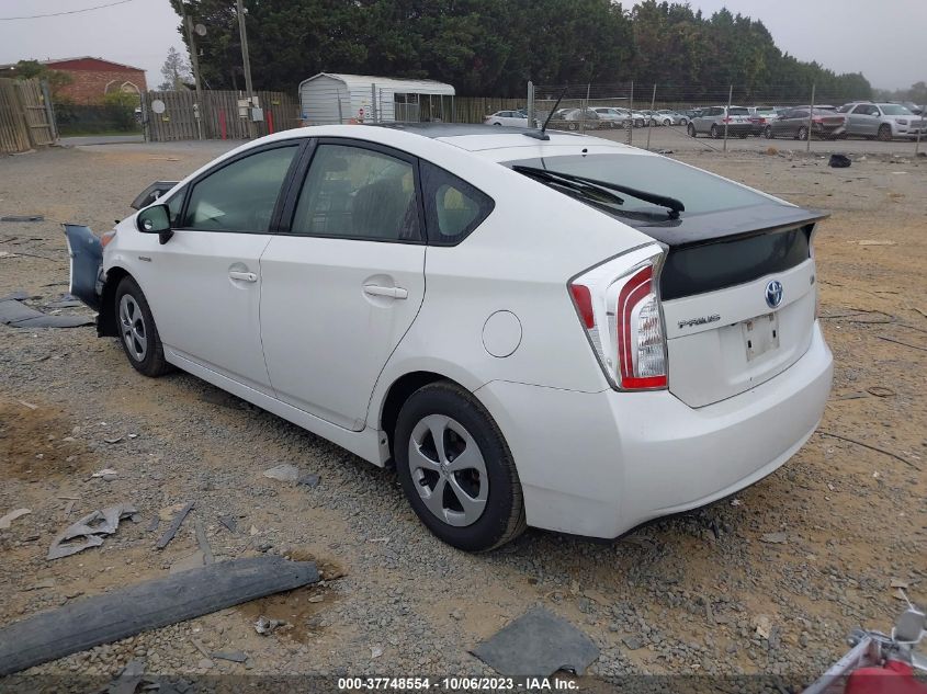 2015 TOYOTA PRIUS FOUR - JTDKN3DU1F1908730