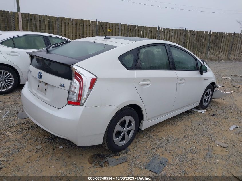 2015 TOYOTA PRIUS FOUR - JTDKN3DU1F1908730