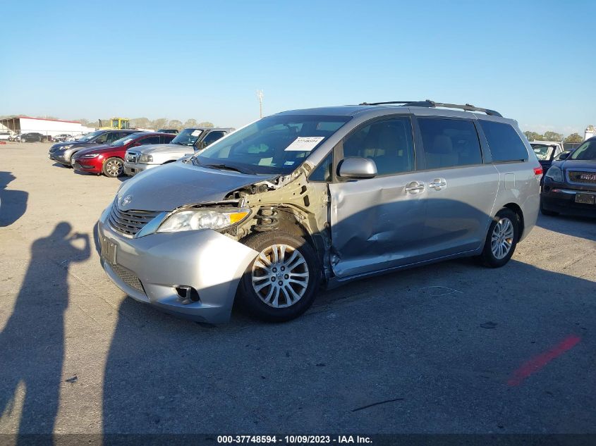 2013 TOYOTA SIENNA XLE AAS/XLE/LTD - 5TDYK3DC7DS378094