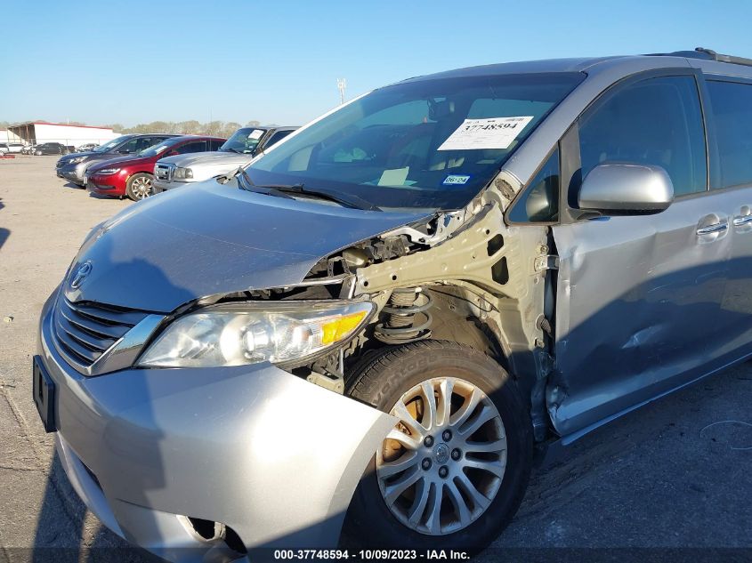 2013 TOYOTA SIENNA XLE AAS/XLE/LTD - 5TDYK3DC7DS378094