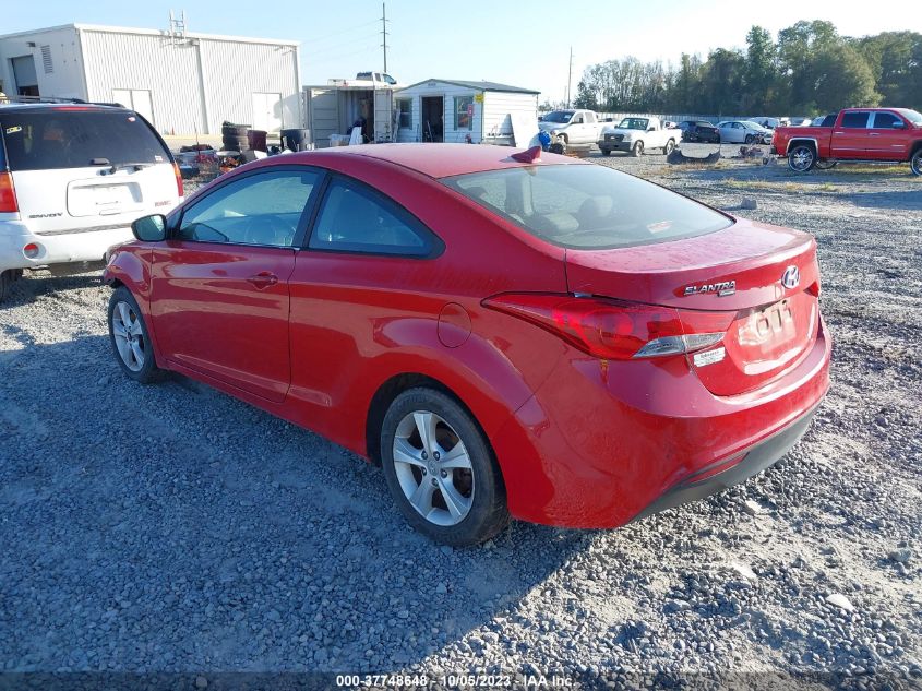 2013 HYUNDAI ELANTRA COUPE GS KMHDH6AE1DU007301