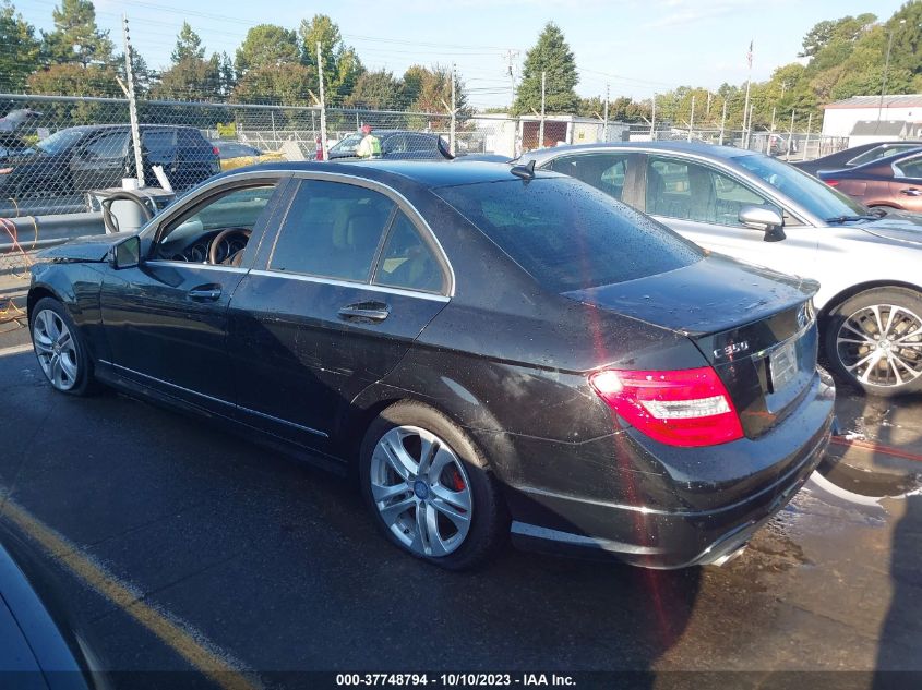 2014 MERCEDES-BENZ C-CLASS C 350 SPORT - WDDGF5HB5EA949986