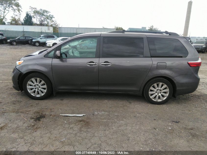 2015 TOYOTA SIENNA XLE/LIMITED - 5TDDK3DC5FS100201