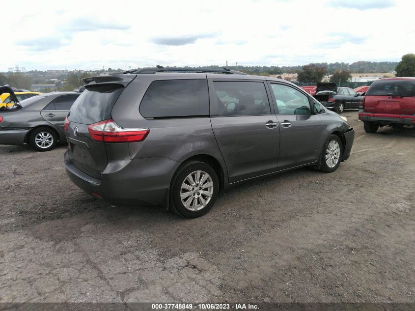 2015 TOYOTA SIENNA XLE/LIMITED - 5TDDK3DC5FS100201