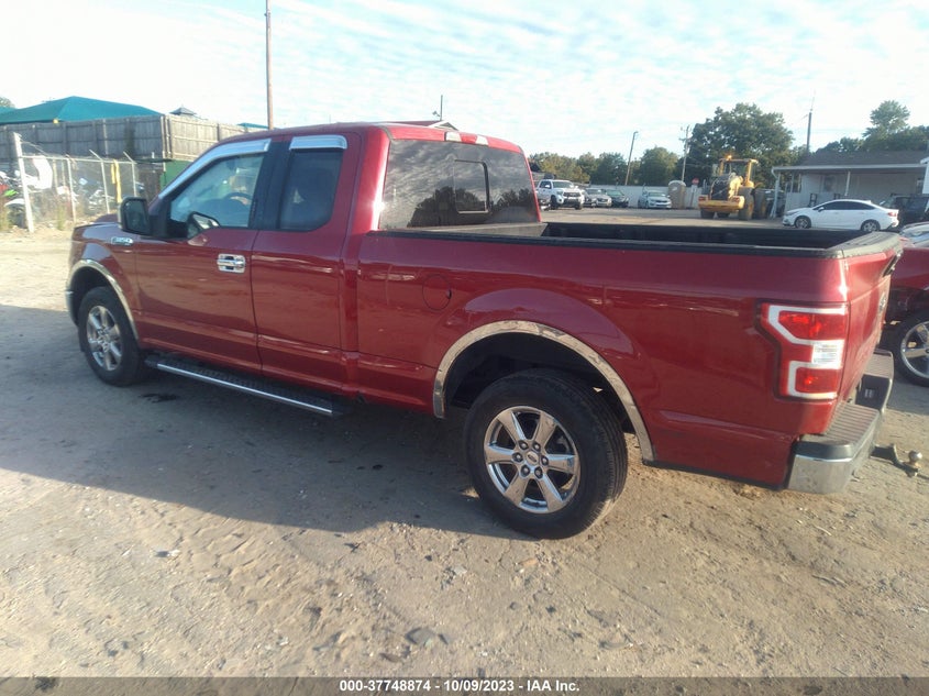 VIN 1FTEX1CP9LFB04536 2020 FORD F-150 XL/XLT/LARIAT
