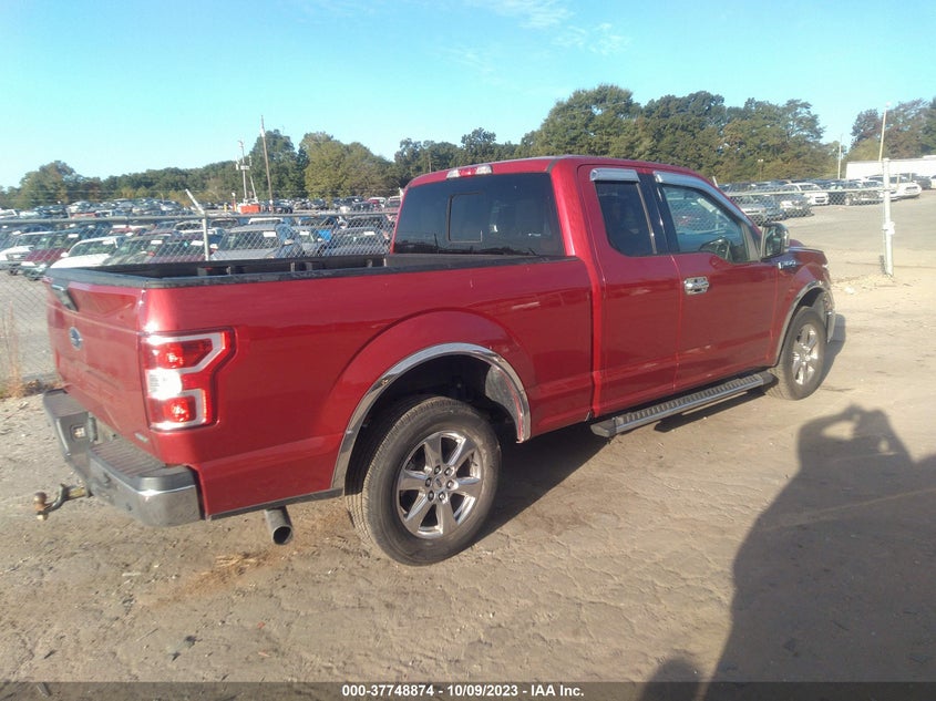 VIN 1FTEX1CP9LFB04536 2020 FORD F-150 XL/XLT/LARIAT