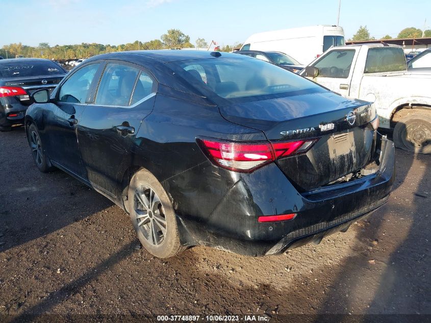 VIN 3N1AB8CV1MY217866 2021 NISSAN SENTRA SV