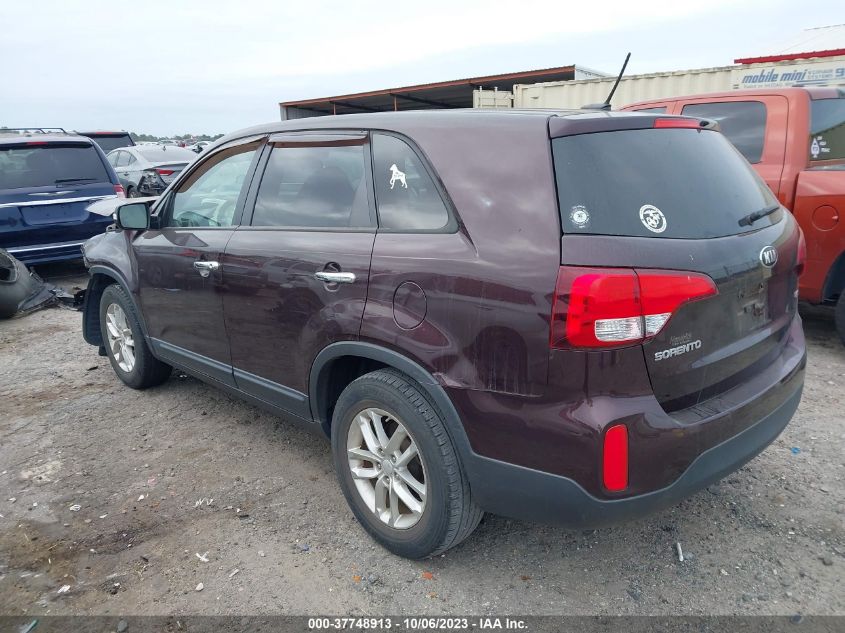 2014 KIA SORENTO LX - 5XYKT3A6XEG510586