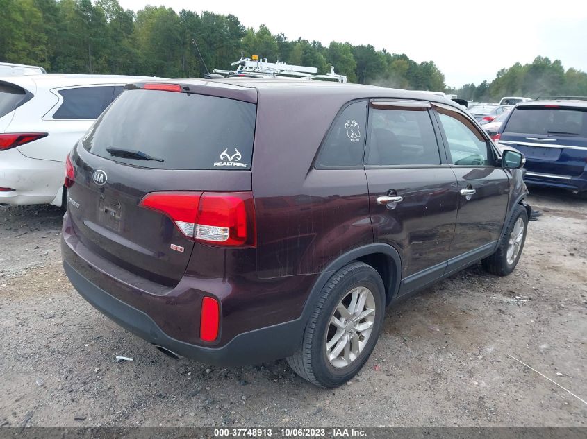 2014 KIA SORENTO LX - 5XYKT3A6XEG510586