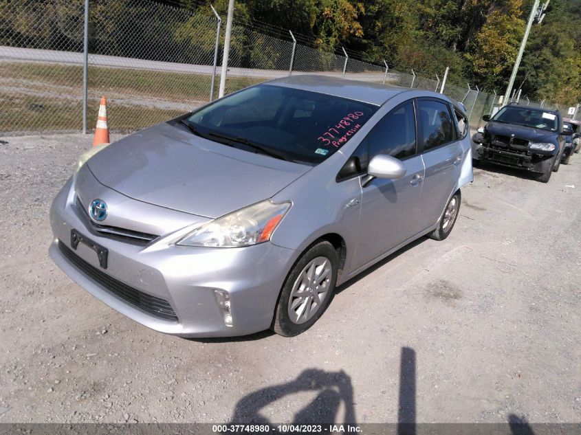 2014 TOYOTA PRIUS V TWO/THREE/FIVE - JTDZN3EU2E3303745