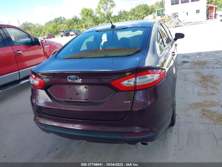 2013 FORD FUSION SE - 3FA6P0H7XDR181868