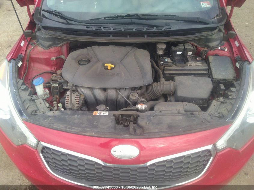 2014 KIA FORTE EX - KNAFX4A80E5092350