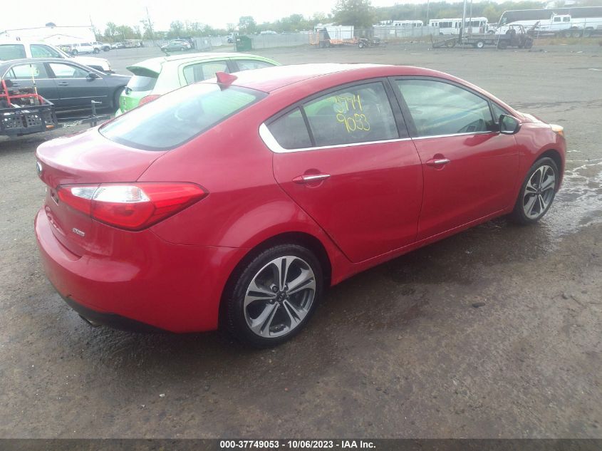 2014 KIA FORTE EX - KNAFX4A80E5092350