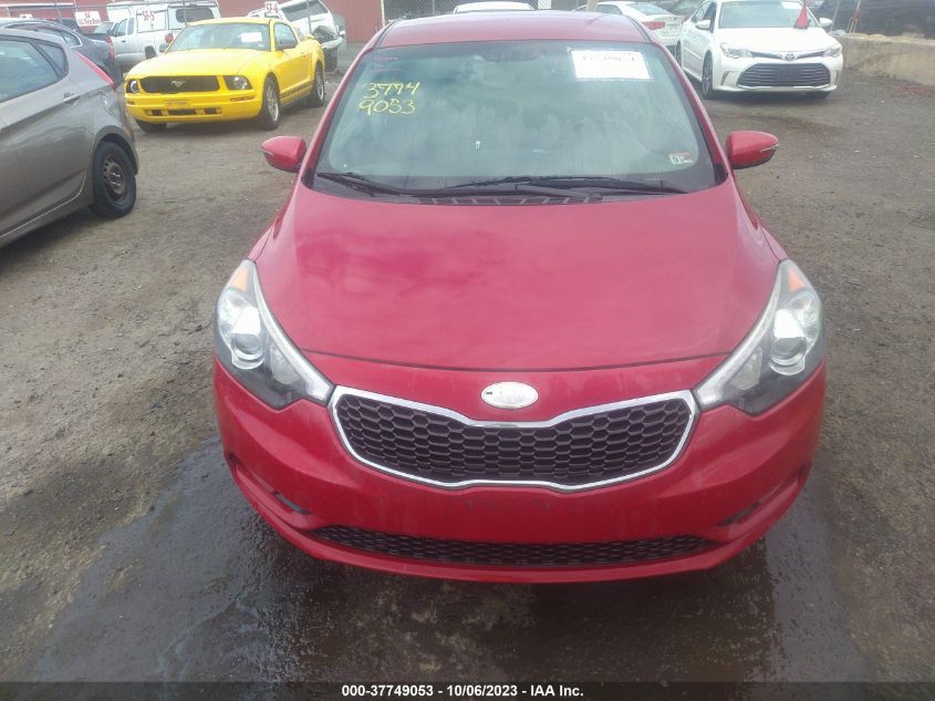 2014 KIA FORTE EX - KNAFX4A80E5092350