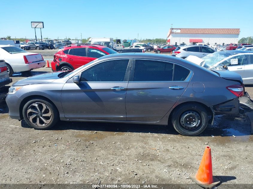 2016 HONDA ACCORD SEDAN EX-L 1HGCR2F81GA021196