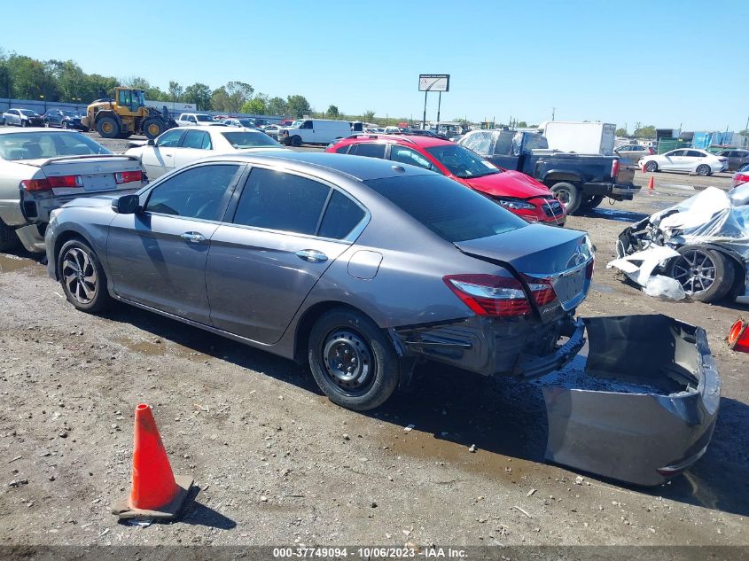 2016 HONDA ACCORD SEDAN EX-L 1HGCR2F81GA021196