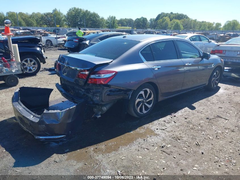 2016 HONDA ACCORD SEDAN EX-L 1HGCR2F81GA021196