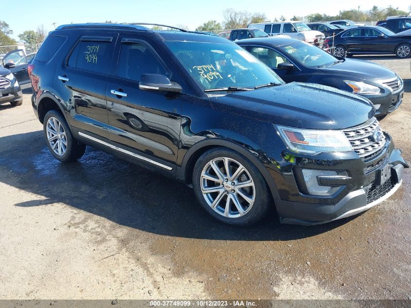 2016 FORD EXPLORER LIMITED - 1FM5K8F86GGC49377