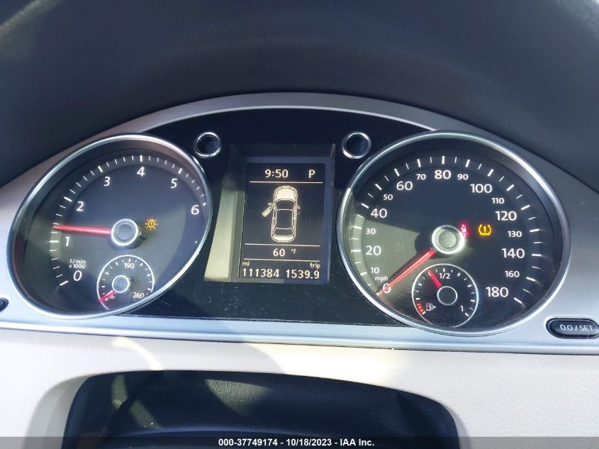 2013 VOLKSWAGEN CC LUX - WVWRP7AN2DE555286