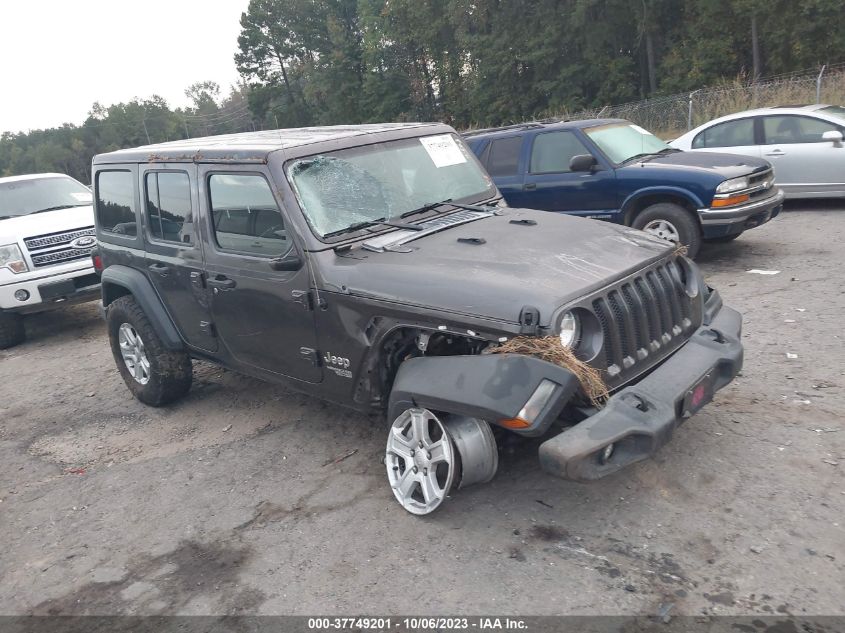 1C4HJXDN1KW624744 Jeep Wrangler Unlimited SPORT