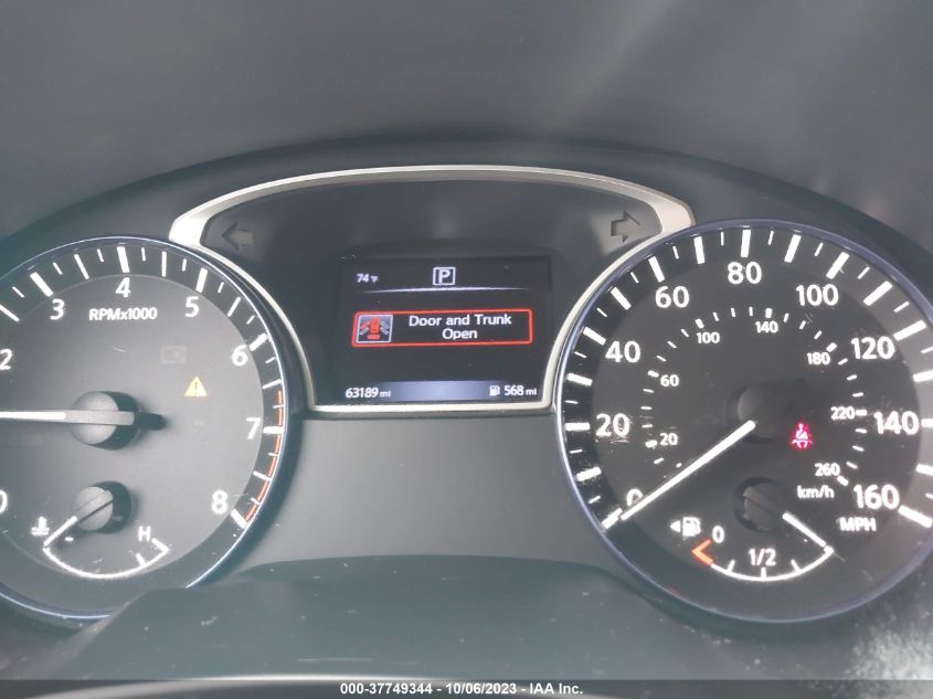 2017 NISSAN ALTIMA 2.5 SR - 1N4AL3AP9HC127774