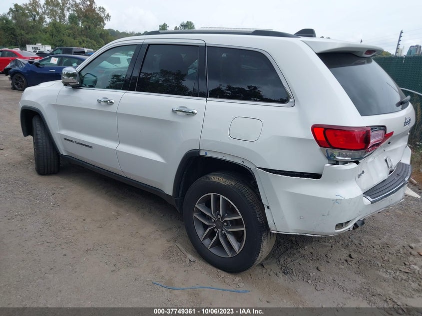VIN 1C4RJFBG1LC423223 2020 JEEP GRAND CHEROKEE LIMITED