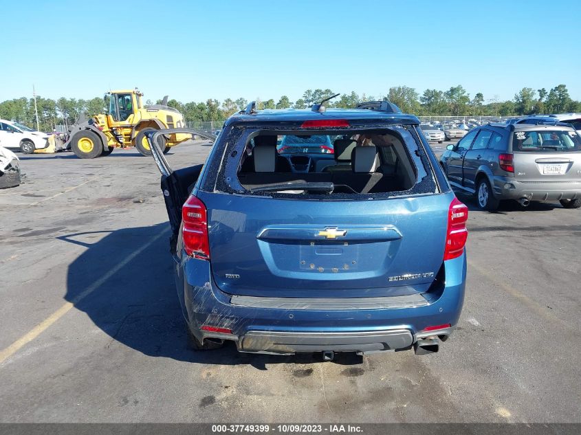 2016 CHEVROLET EQUINOX LTZ - 2GNFLGE39G6270642