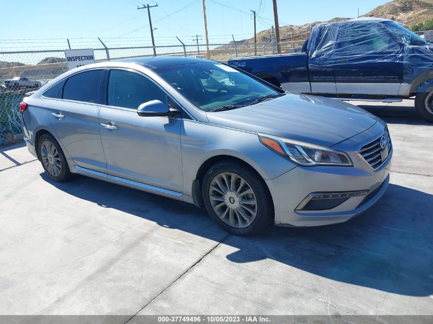 2015 HYUNDAI SONATA 2.4L LIMITED - 5NPE34AF7FH058254