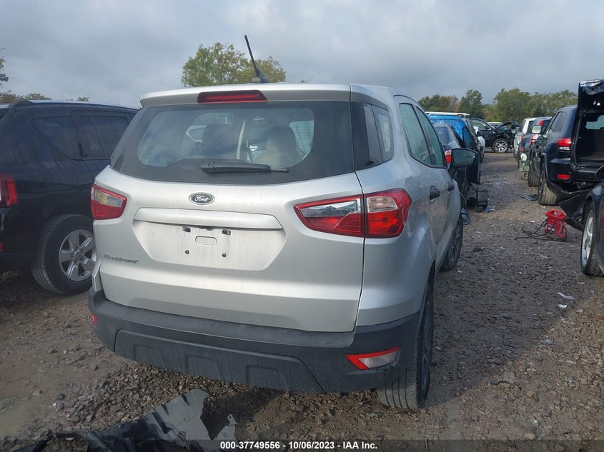 VIN MAJ3S2FE3MC437751 2021 FORD ECOSPORT S