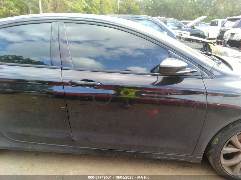 2016 CHRYSLER 200 S - 1C3CCCDG3GN110524