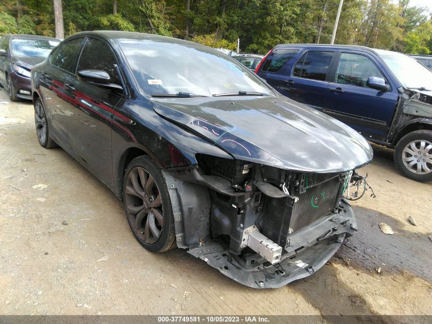2016 CHRYSLER 200 S - 1C3CCCDG3GN110524