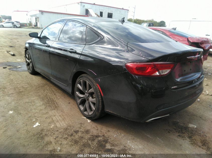 2016 CHRYSLER 200 S - 1C3CCCDG3GN110524
