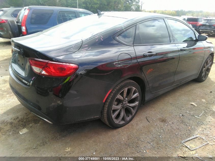 2016 CHRYSLER 200 S - 1C3CCCDG3GN110524