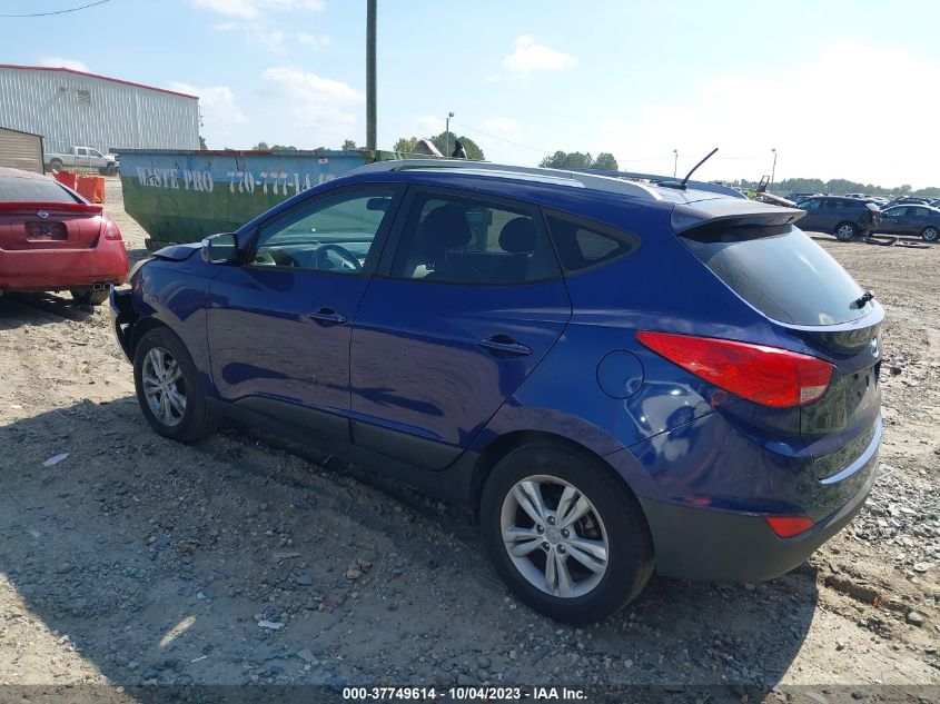2013 HYUNDAI TUCSON GLS - KM8JU3AC6DU637357