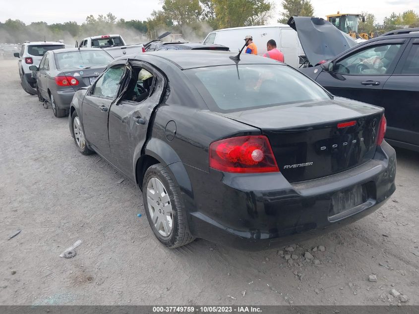2013 DODGE AVENGER SE - 1C3CDZAB4DN677846