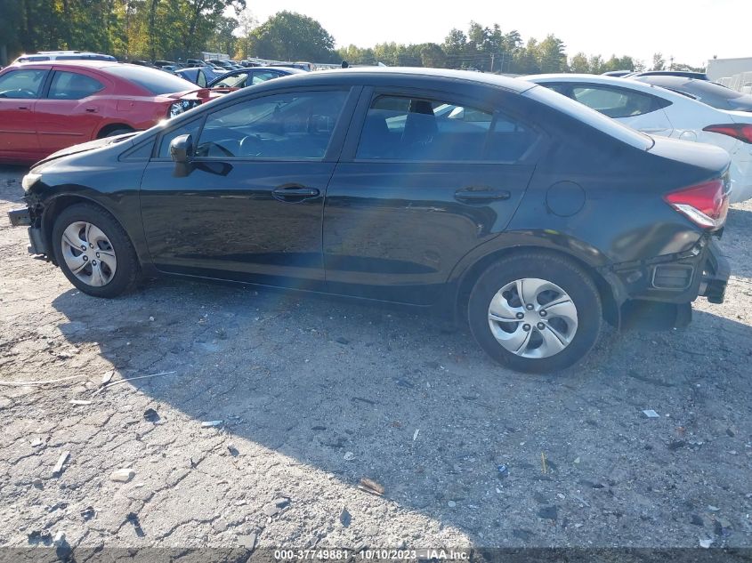 2015 HONDA CIVIC LX - 19XFB2F55FE119617