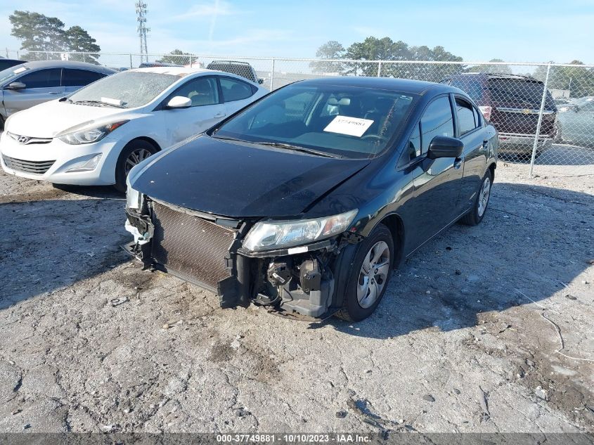 2015 HONDA CIVIC LX - 19XFB2F55FE119617