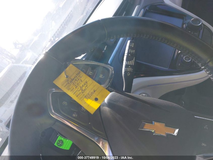 2017 CHEVROLET BOLT EV PREMIER - 1G1FX6S02H4188846