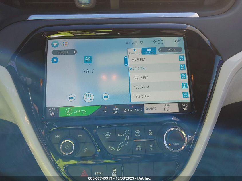 2017 CHEVROLET BOLT EV PREMIER - 1G1FX6S02H4188846