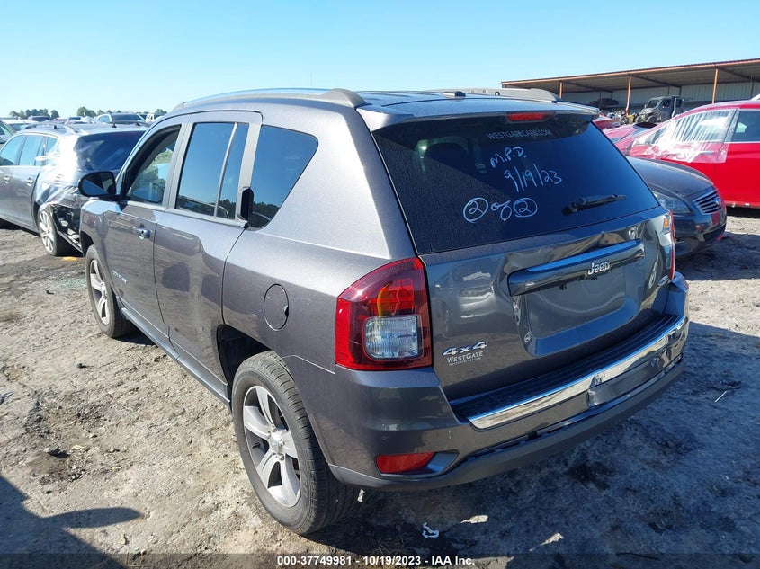 VIN 1C4NJDEB3HD177294 2017 JEEP COMPASS LATITUDE