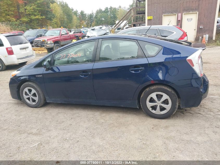 2013 TOYOTA PRIUS ONE/TWO/THREE/FOUR/FIVE - JTDKN3DU5D0343336