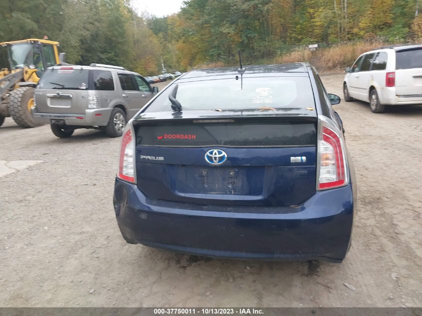 2013 TOYOTA PRIUS ONE/TWO/THREE/FOUR/FIVE - JTDKN3DU5D0343336