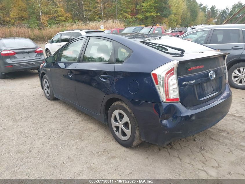 2013 TOYOTA PRIUS ONE/TWO/THREE/FOUR/FIVE - JTDKN3DU5D0343336