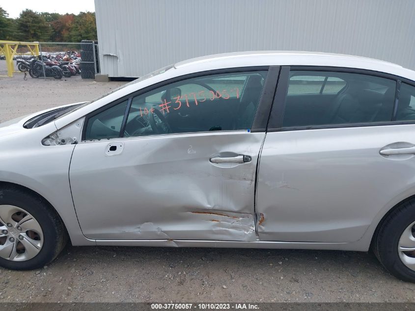 2015 HONDA CIVIC LX - 19XFB2F57FE702691