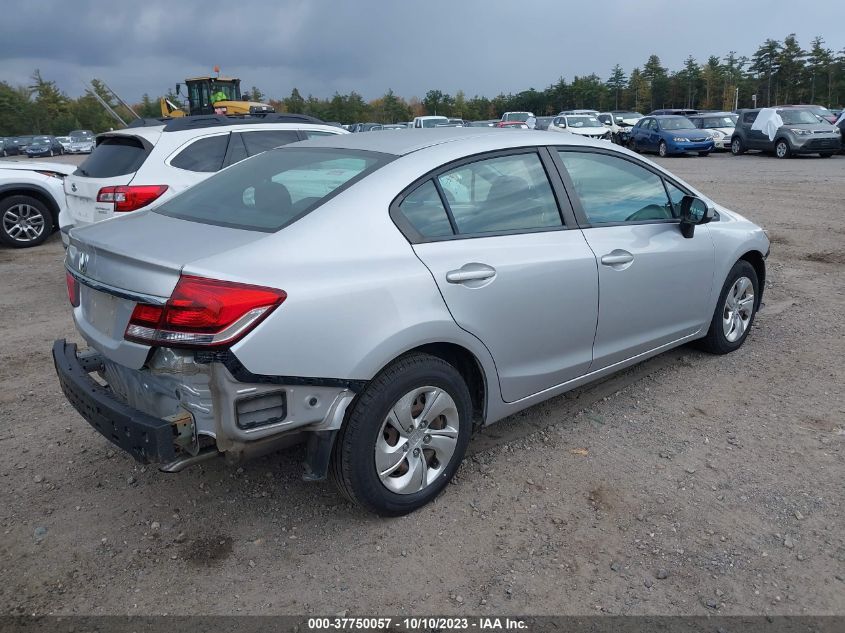 2015 HONDA CIVIC LX - 19XFB2F57FE702691