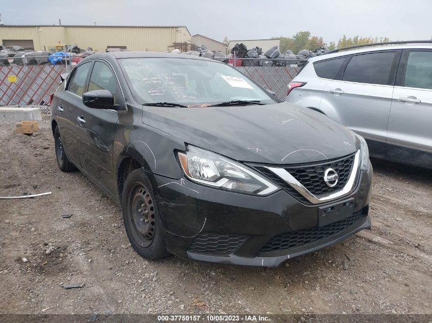 2016 NISSAN SENTRA SR/SL/S/SV/FE+ S - 3N1AB7APXGL637383