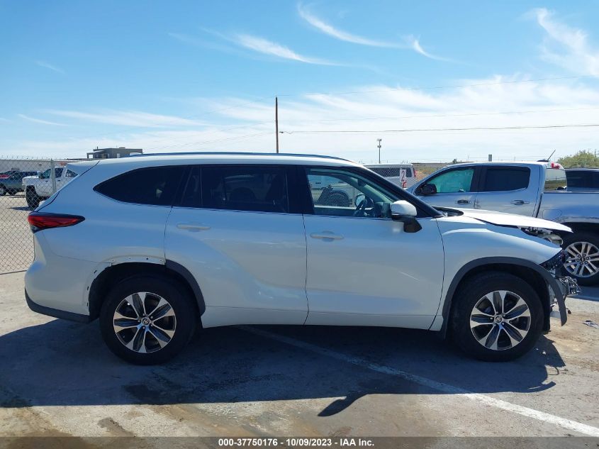2020 TOYOTA HIGHLANDER XLE - 5TDGZRBH2LS001888